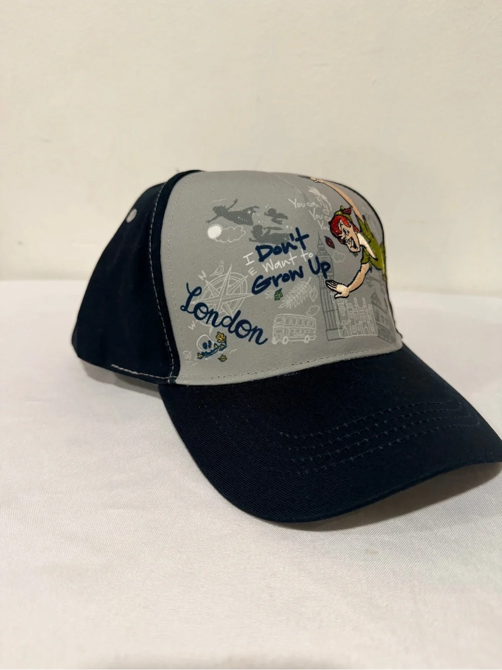 Disney Peter Pan Adult Adjustable Hat NWT